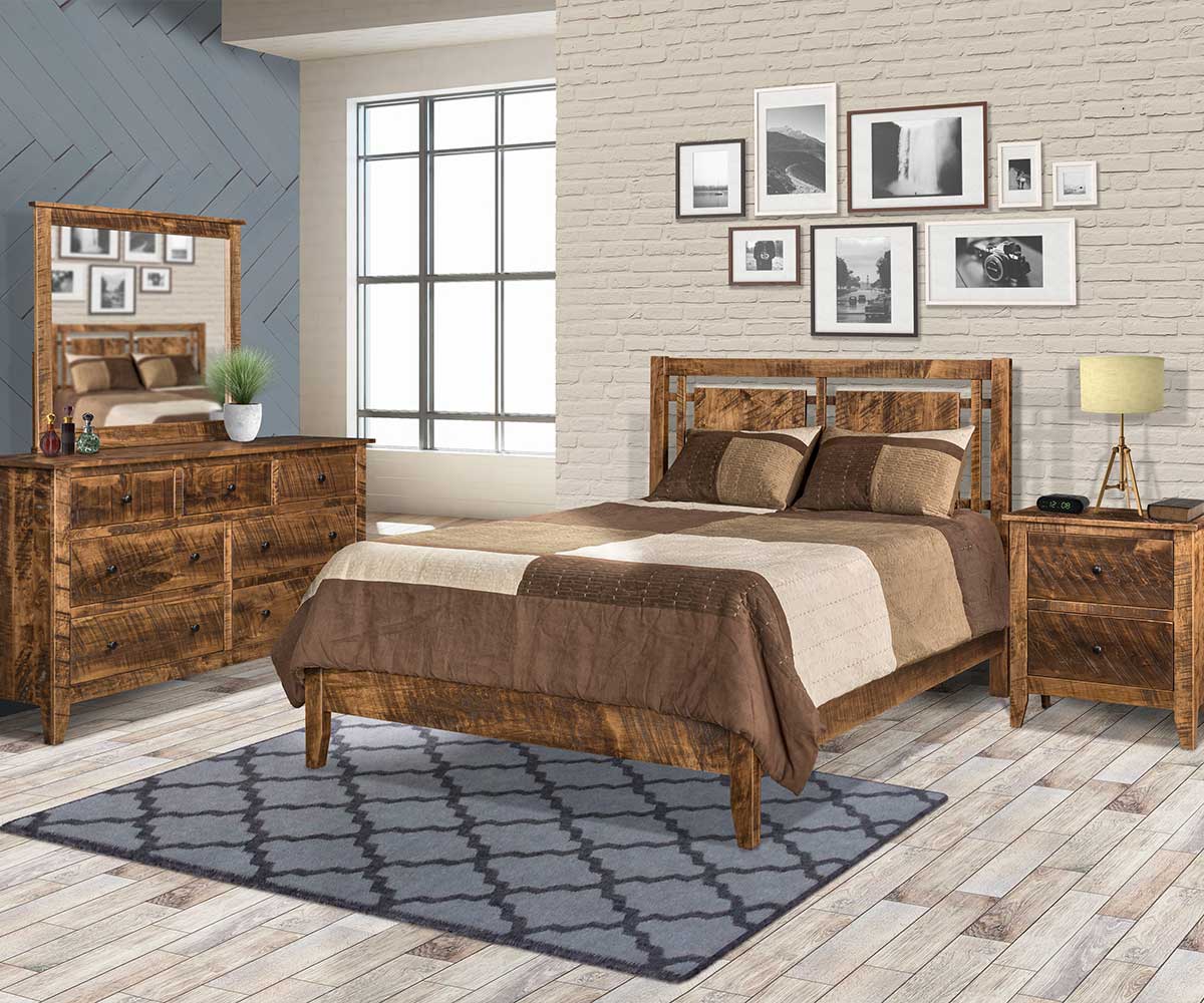 Livington Aspen Bedroom Setting