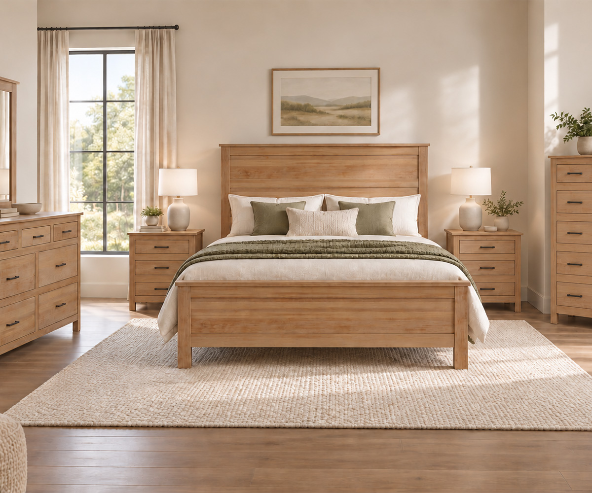 Hardwood Bedroom Set