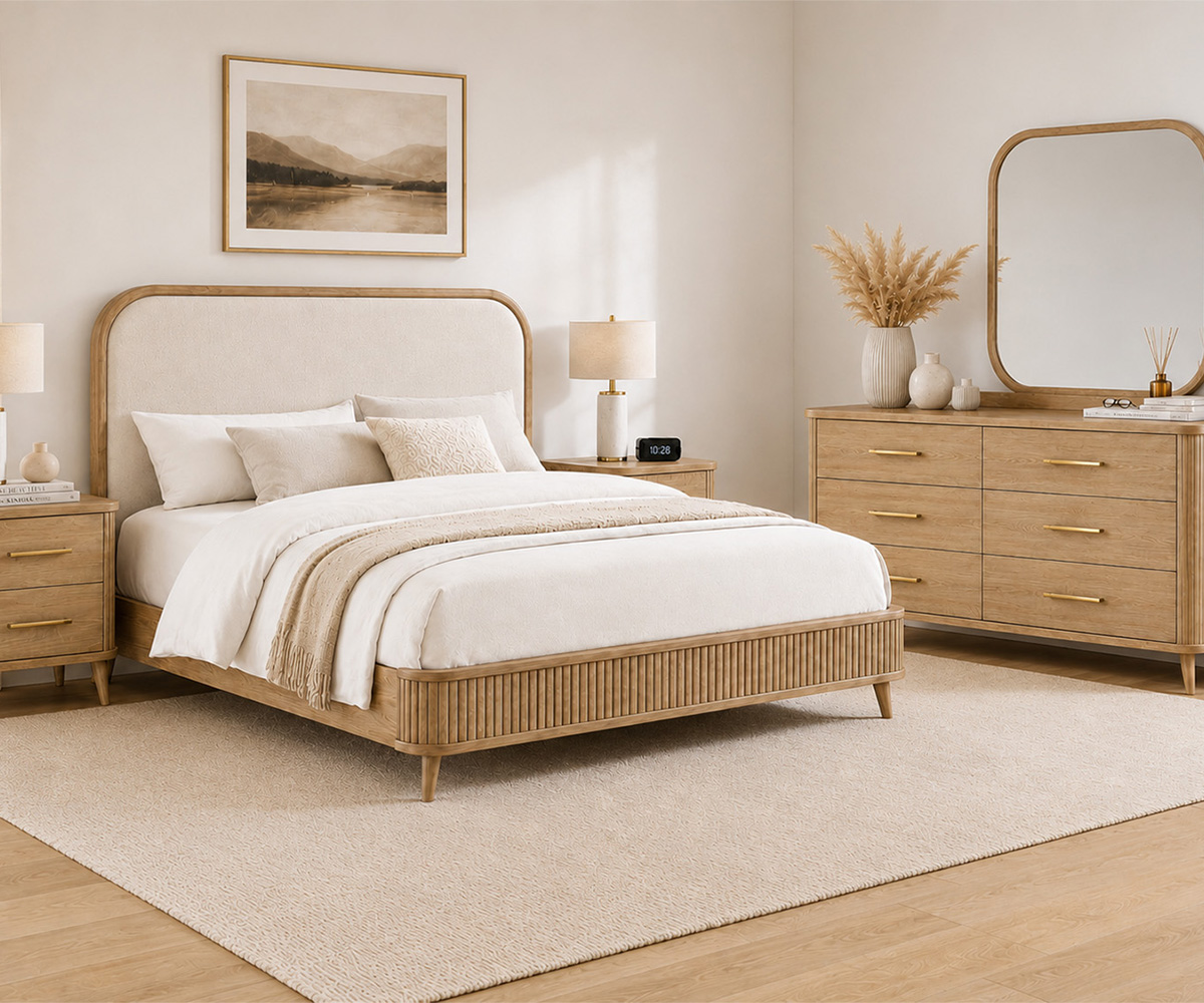 Hardwood Bedroom Set